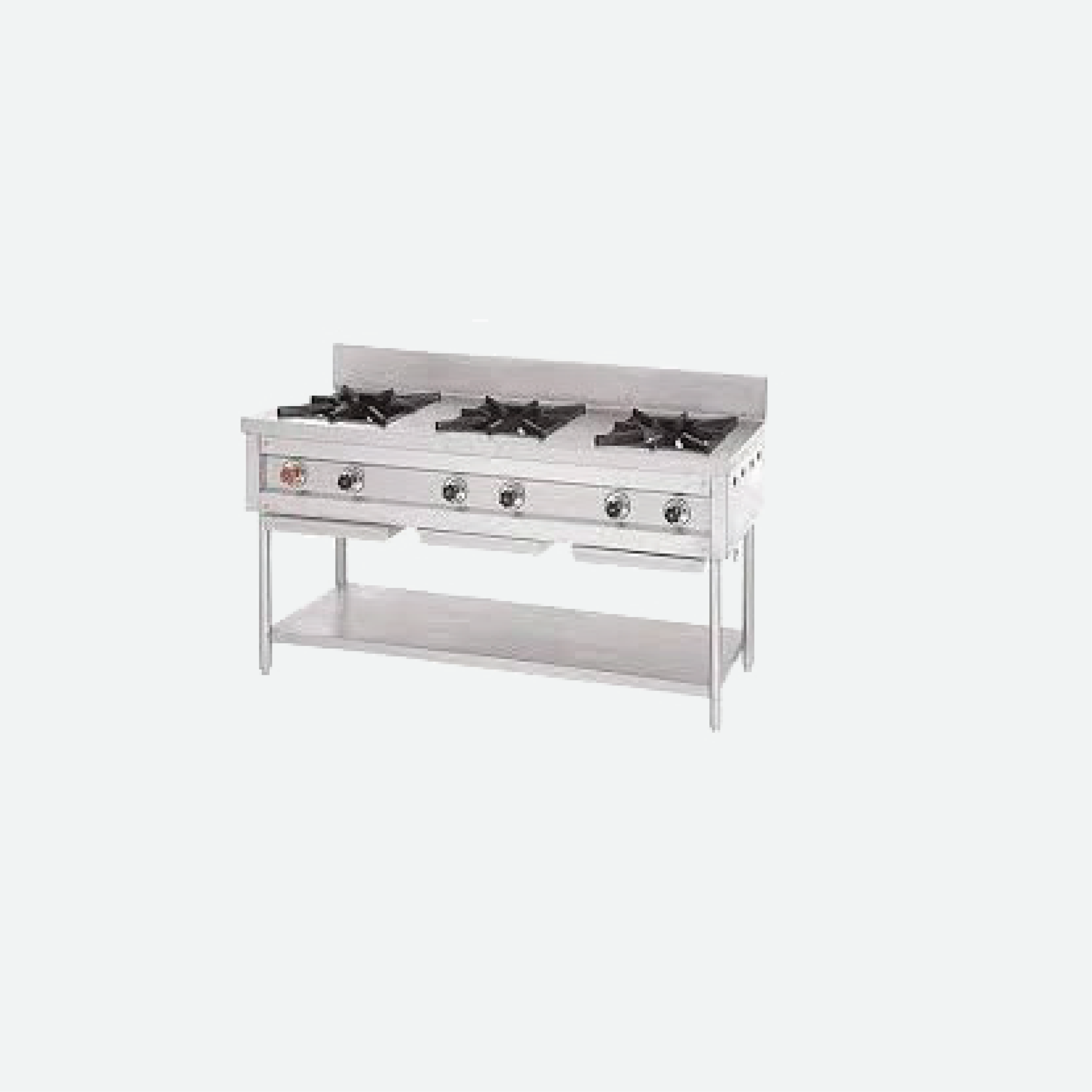 Three Burner Cooking Range